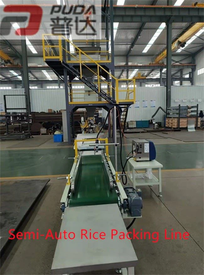 Semi-Auto Rice Packing Line